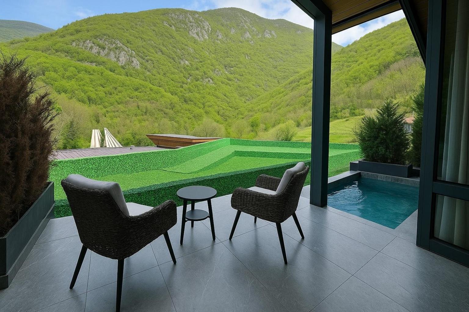 Resort Ujevara E Drinit Peje Dış mekan fotoğraf